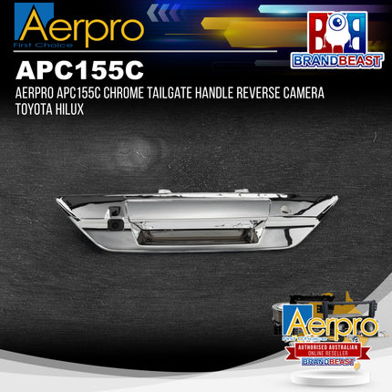 Aerpro APC155C Chrome Tailgate Handle Reverse Camera Toyota Hilux