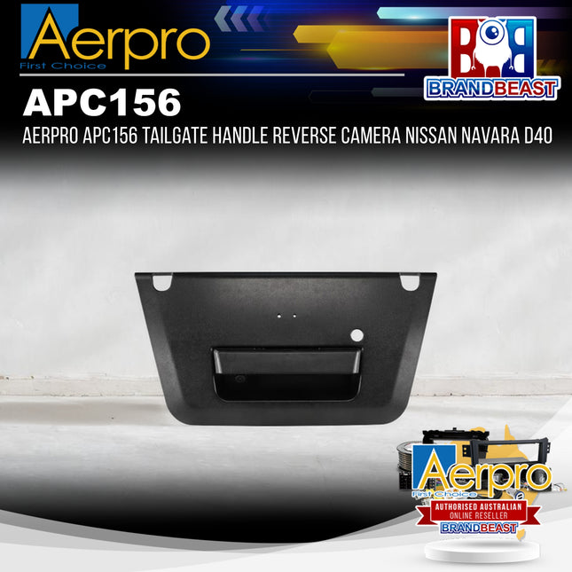 Aerpro APC156 Tailgate Handle Reverse Camera Nissan Navara D40