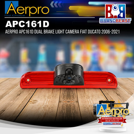 Aerpro APC161D Dual Brake Light Camera Fiat Ducato 2006-2021