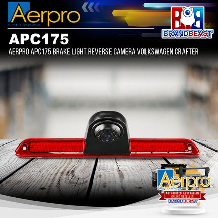 Aerpro APC175 Brake Light Reverse Camera Volkswagen Crafter