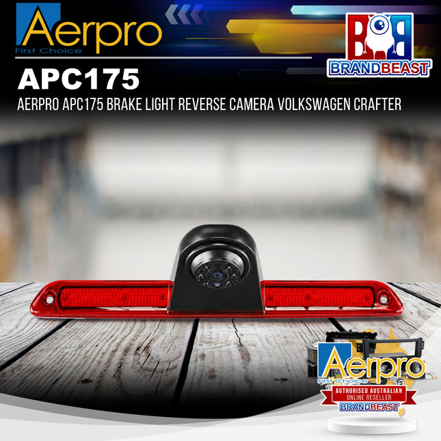 Aerpro APC175 Brake Light Reverse Camera Volkswagen Crafter