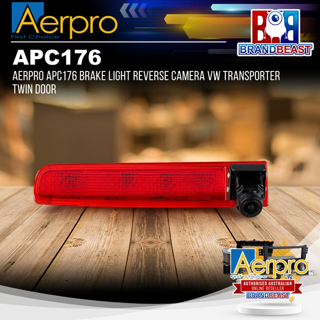 Aerpro APC176 Brake Light Reverse Camera VW Transporter Twin Door