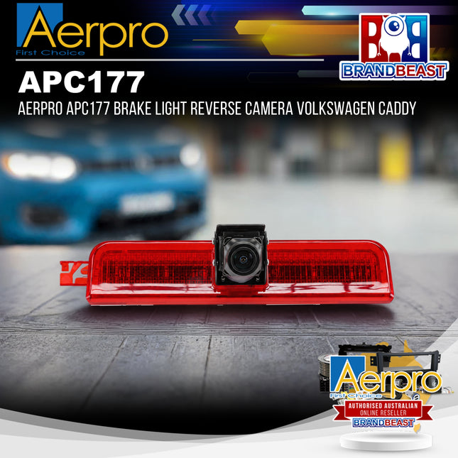 Aerpro APC177 Brake Light Reverse Camera Volkswagen Caddy