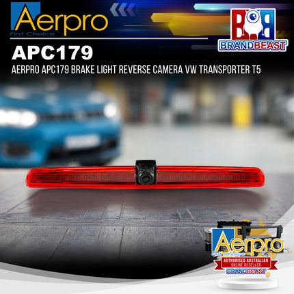 Aerpro APC179 Brake Light Reverse Camera VW Transporter T5