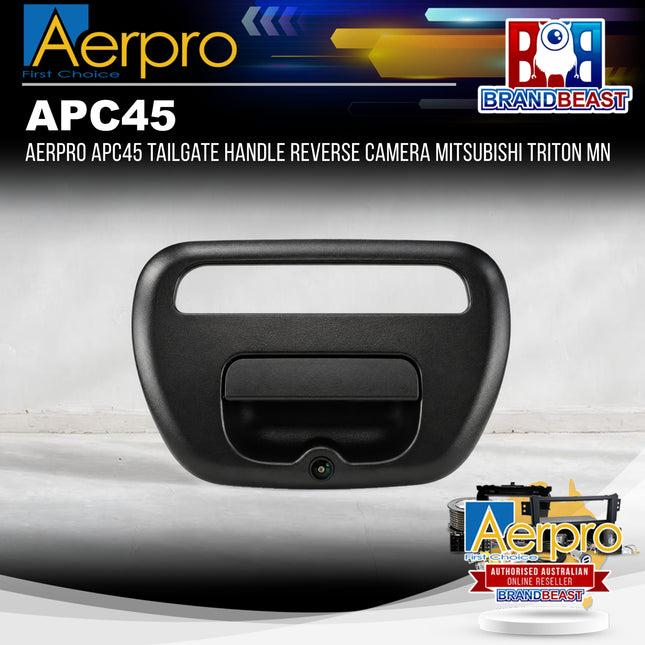 Aerpro APC45 Tailgate Handle Reverse Camera Mitsubishi Triton MN