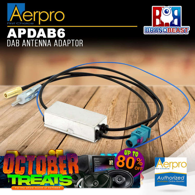 Aerpro APDAB6 DAB Antenna Adaptor