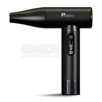 Aerpro APDB1 Brushed Metal Handheld Dust Blower – 130,000 RPM, USB-C, LED Display
