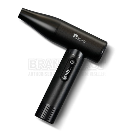 Aerpro APDB1 Brushed Metal Handheld Dust Blower – 130,000 RPM, USB-C, LED Display