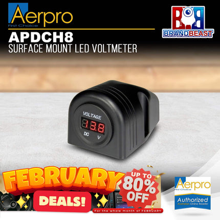 Aerpro APDCH8 Surface Mount LED Voltmeter