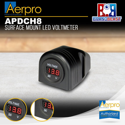 Aerpro APDCH8 Surface Mount LED Voltmeter