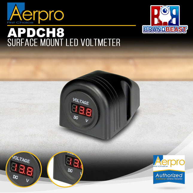 Aerpro APDCH8 Surface Mount LED Voltmeter