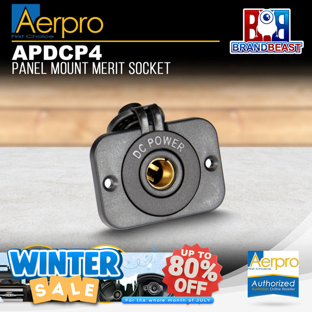 Aerpro APDCP4 Heavy-Duty Panel Mount Merit Socket