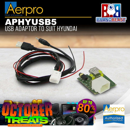 Aerpro APHYUSB5 USB Adaptor to Suit Hyundai Veloster