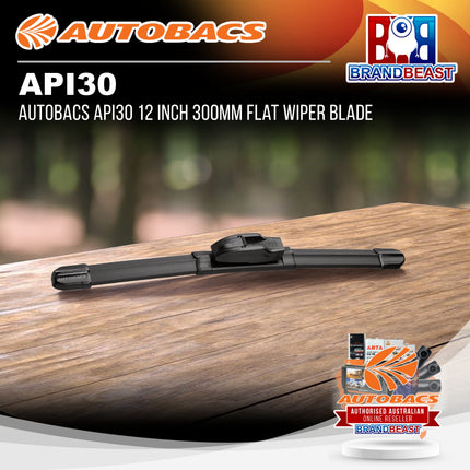Autobacs API30 12 Inch 300mm Flat Wiper Blade