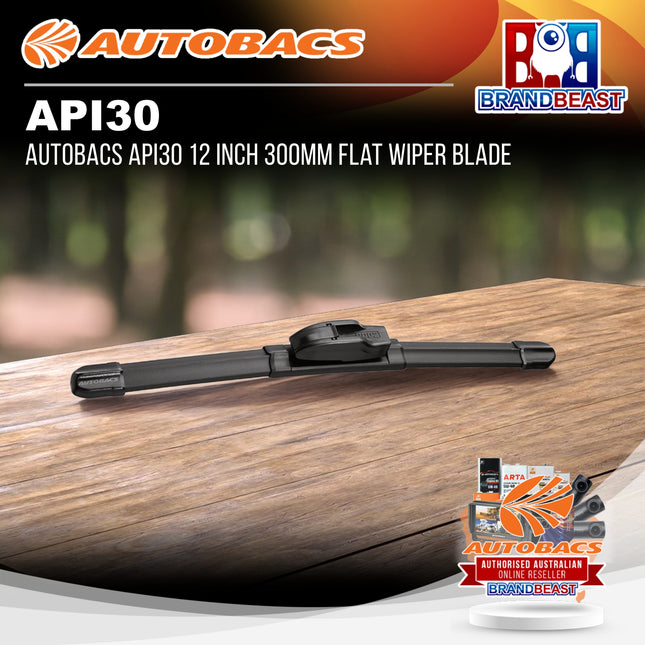 Autobacs API30 12 Inch 300mm Flat Wiper Blade