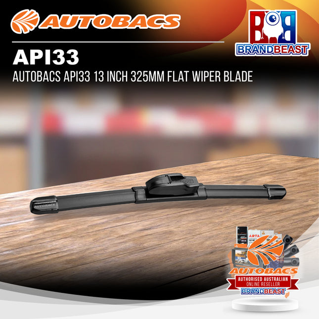 Autobacs API33 13 Inch 325mm Flat Wiper Blade
