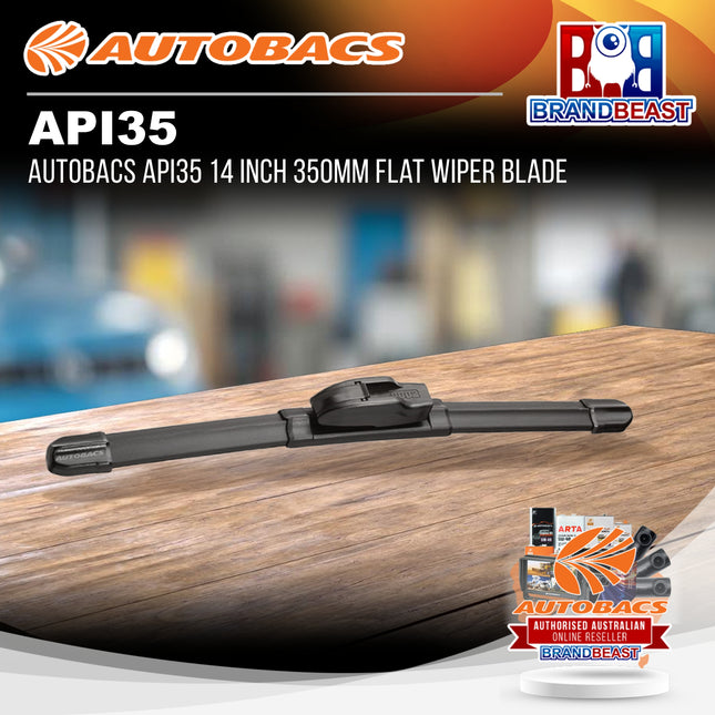 Autobacs API35 14 Inch 350mm Flat Wiper Blade