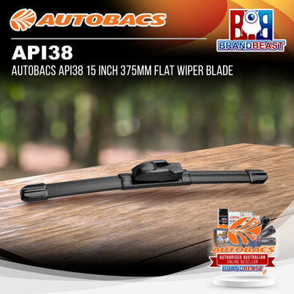 Autobacs API38 15 Inch 375mm Flat Wiper Blade