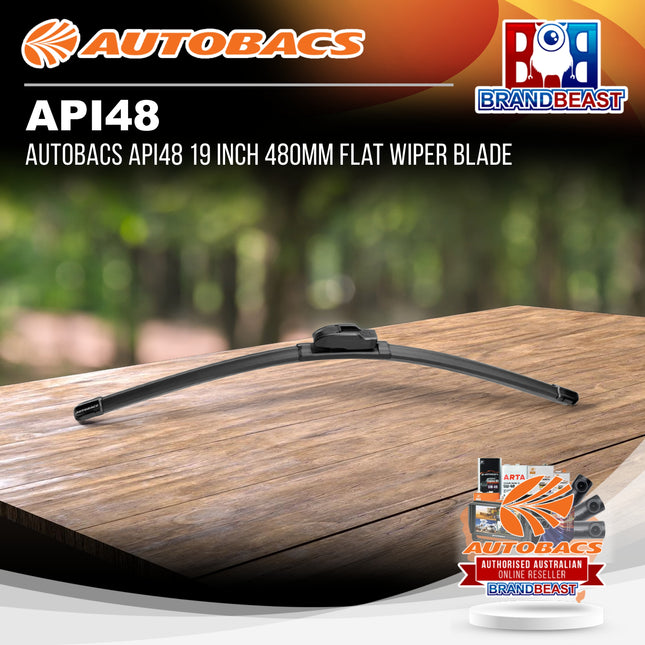 Autobacs API48 19 Inch 480mm Flat Wiper Blade