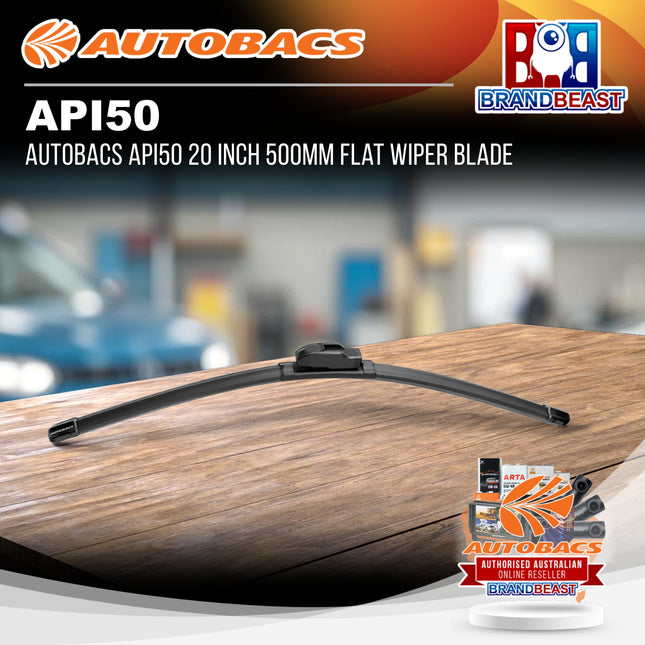 Autobacs API50 20 Inch 500mm Flat Wiper Blade