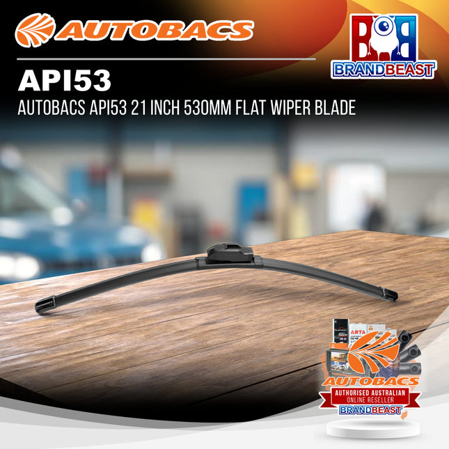 Autobacs API53 21 Inch 530mm Flat Wiper Blade