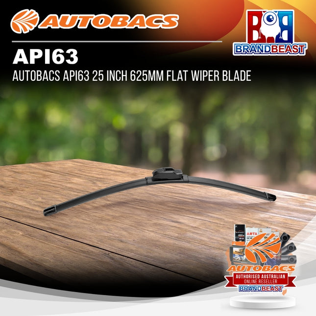 Autobacs API63 25 Inch 625mm Flat Wiper Blade