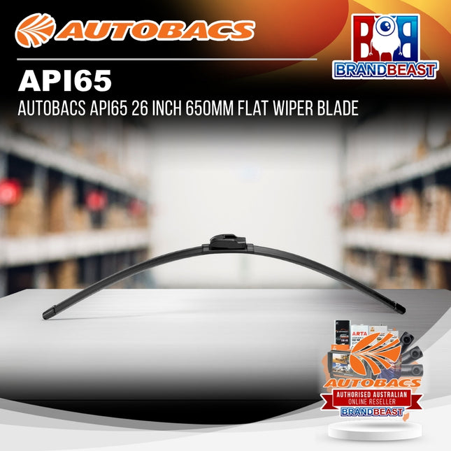 Autobacs API65 26 Inch 650mm Flat Wiper Blade