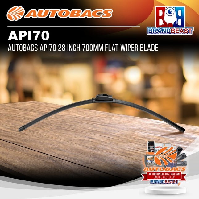 Autobacs API70 28 Inch 700mm Flat Wiper Blade