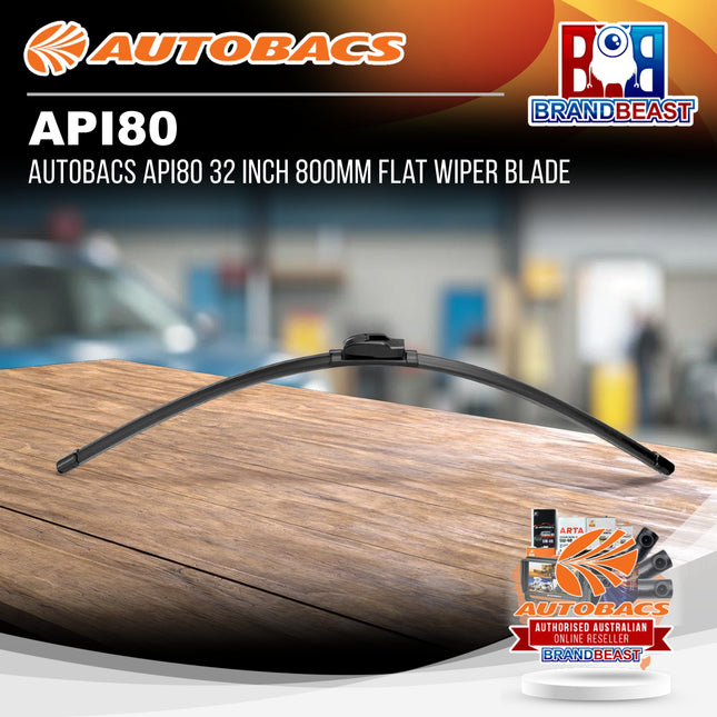 Autobacs API80 32 Inch 800mm Flat Wiper Blade