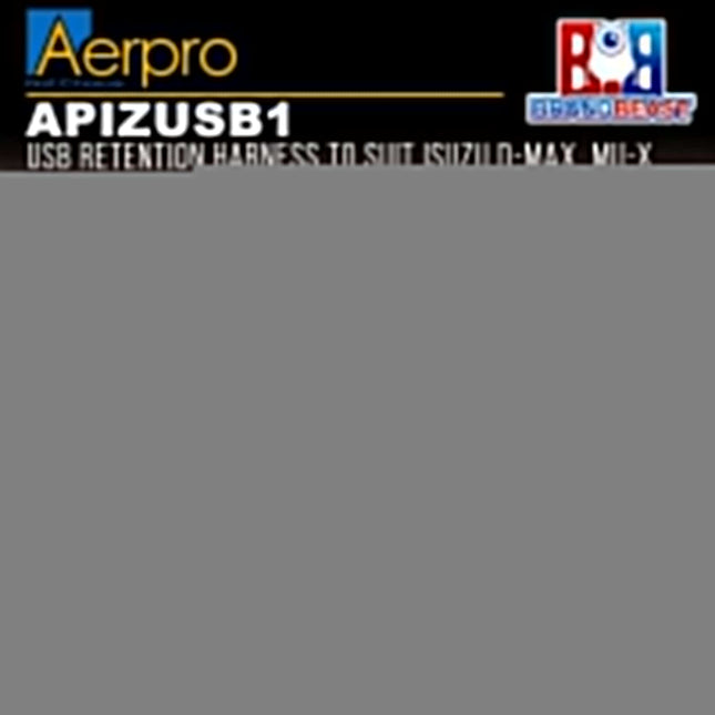 Aerpro APIZUSB1 USB Retention Harness Adapter Suit Isuzu D-MAX/MU-X