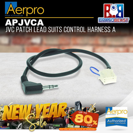 Aerpro APJVCA JVC Patch Lead Suits Control Harness A