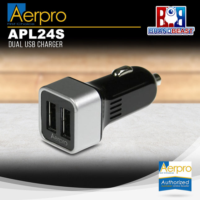 Aerpro APL24S Dual USB Charger