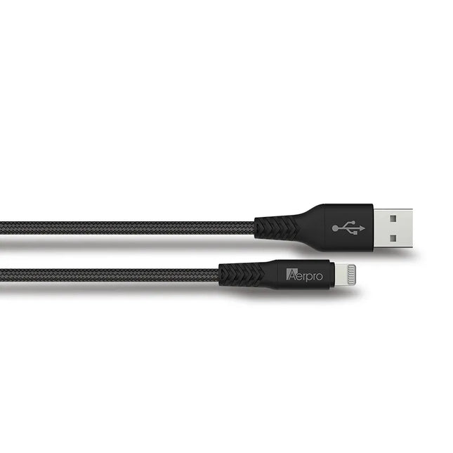 Aerpro APL310B 1.5M Premium Lightning to USB-A Cable - Black