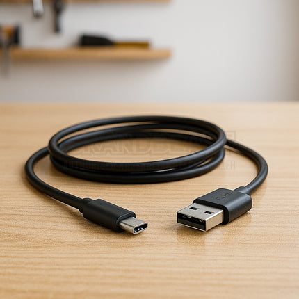 Aerpro APL400B 1M USB-C To USB-A Cable - Black