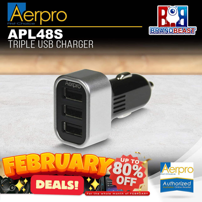 Aerpro APL48S Triple USB Charger