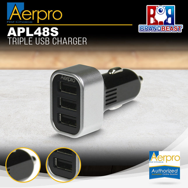 Aerpro APL48S Triple USB Charger