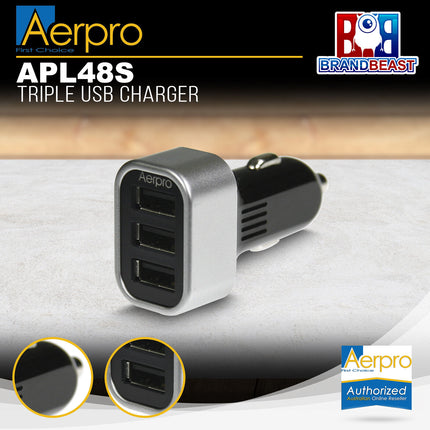 Aerpro APL48S Triple USB Charger