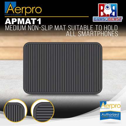 Aerpro APMAT1 Medium Non-Slip Mat Suitable to Hold All Smartphones
