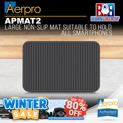 Aerpro APMAT2 Large Non-Slip Mat Suitable to Hold All Smartphones
