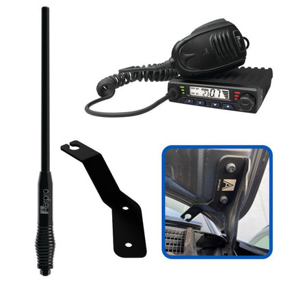 Aerpro APNICBE2 5W UHF CB Kit for Nissan Patrol Y62 2019-On