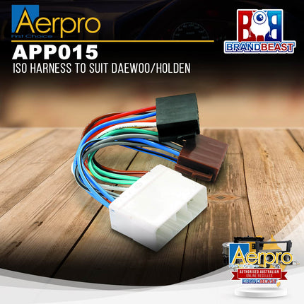 Aerpro APP015 ISO Harness to Suit Daewoo/Holden