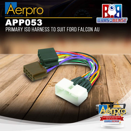 Aerpro APP053 Primary ISO Harness to Suit Ford Falcon AU