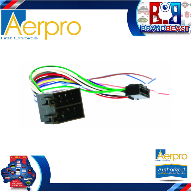 Aerpro APP8JVC2 JVC to ISO Harness 16 Pin