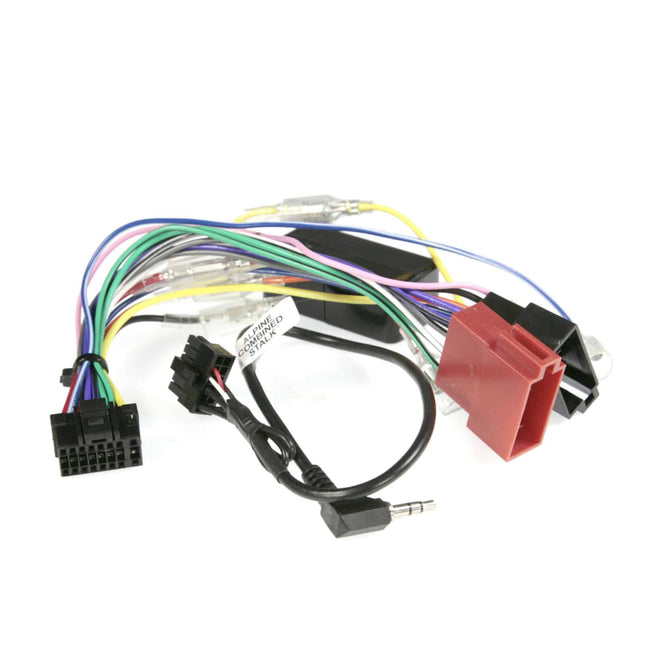 Aerpro APP9ALPH APP9 Secondary ISO Harness & SWC Patch Lead to Suit Alpine Headunits (16 Square Pin Connector)