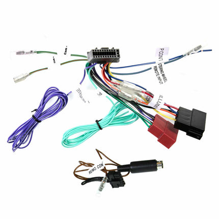 Aerpro APP9KE6 Secondary ISO Harness & SWC Patch Lead Suit Kenwood AV Headunits