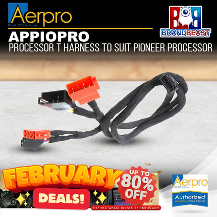 Aerpro APPIOPRO T Harness to Suit Pioneer Processor