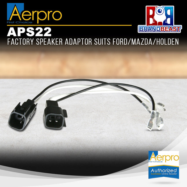 Aerpro APS22 Factory Speaker Adaptor Suit Ford/Mazda/Holden