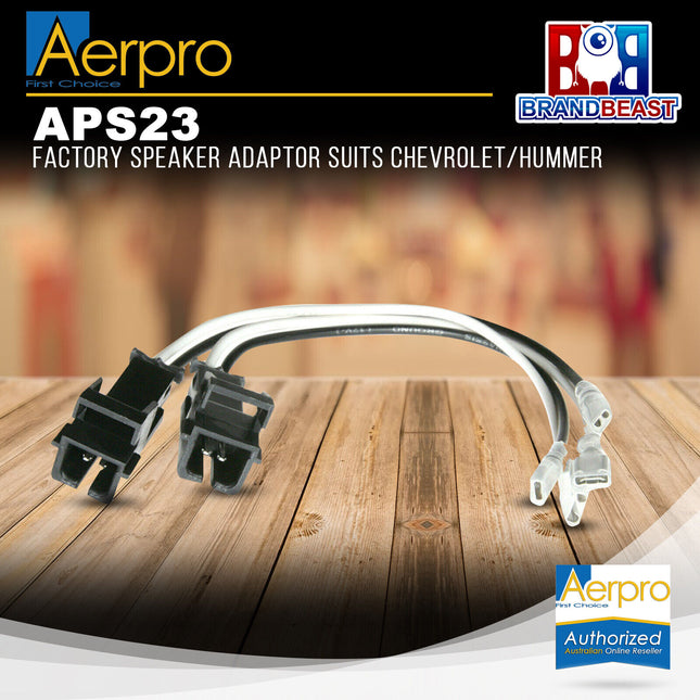 Aerpro APS23 Factory Speaker Adaptor Suit Chev/Hummer