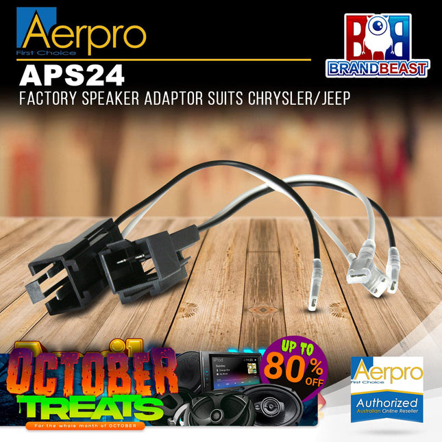 Aerpro APS24 Factory Speaker Adaptor Suit Chrysler/Jeep