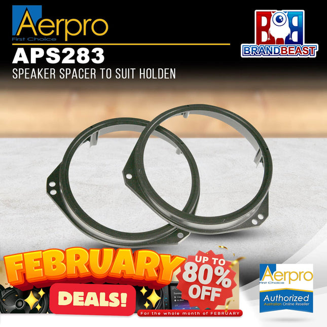 Aerpro APS283 Speaker Spacer To Suit Holden